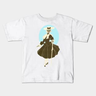 Glamour, elegance and haughtiness of this girl! Kids T-Shirt